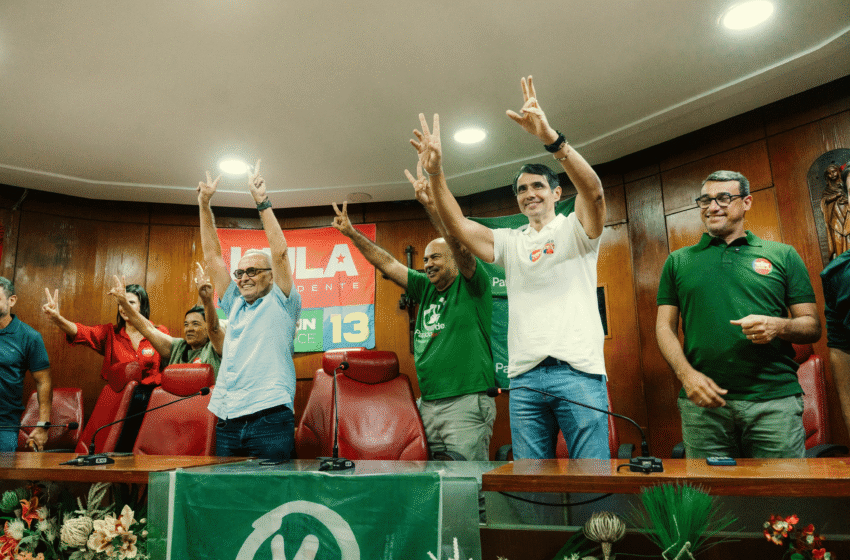  Em convenção na Capital, PV oficializa apoio a Cícero Lucena para o Governo do Estado