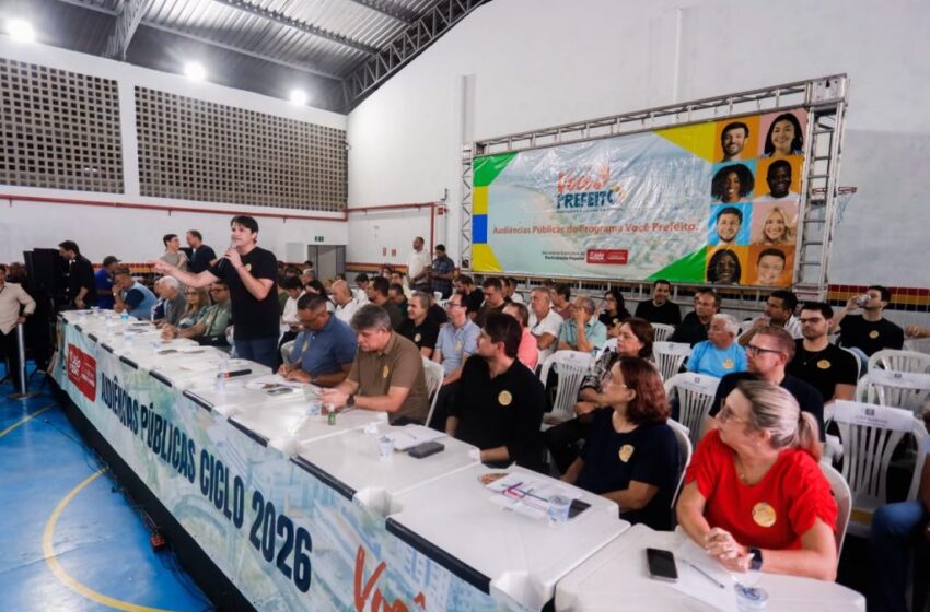  Prefeitura de João Pessoa marca plenária do programa Você Prefeito para esta quinta-feira (23)