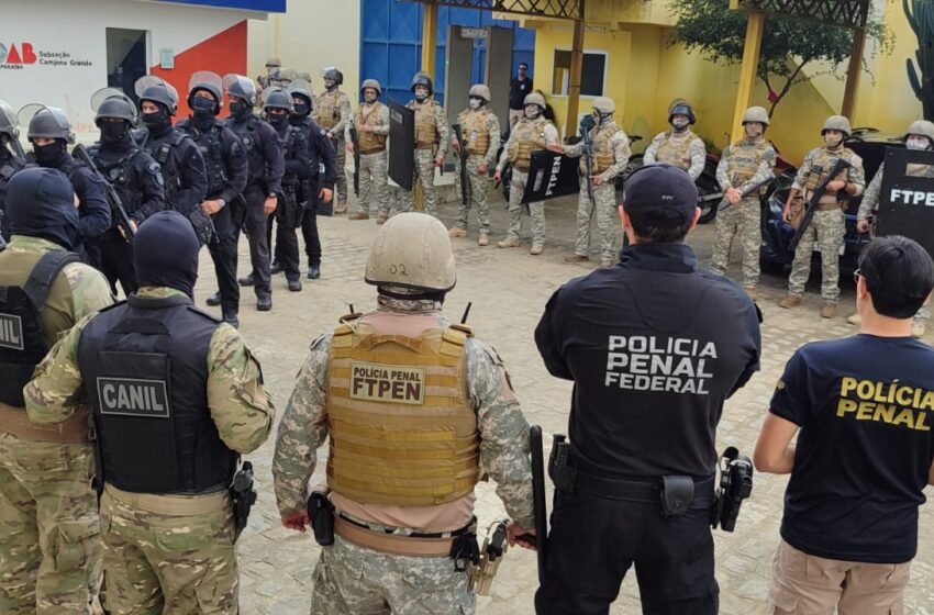  Operação Mute atua em unidades prisionais da Paraíba