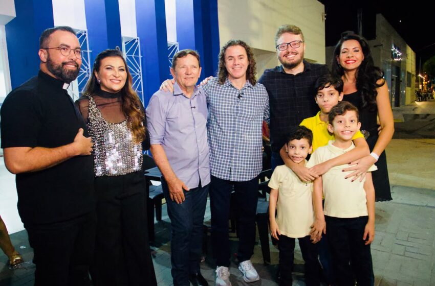  Veneziano participa da festa de 328 anos de Pombal e prefeito agradece recursos para a cidade