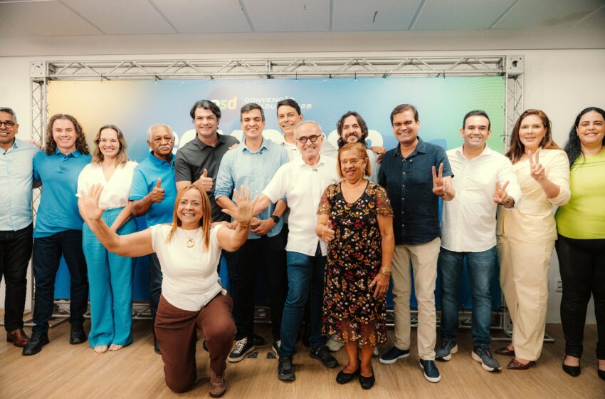  PSD oficializa Diogo Cunha Lima como vice de Cícero Lucena em chapa para o Governo da Paraíba