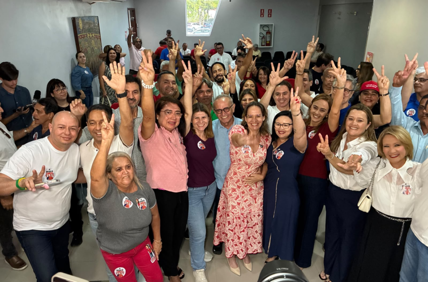  Durante Convenção Cartorial do MDB, Veneziano anuncia Janine Lucena como sua 1ª suplente para a reeleição ao Senado