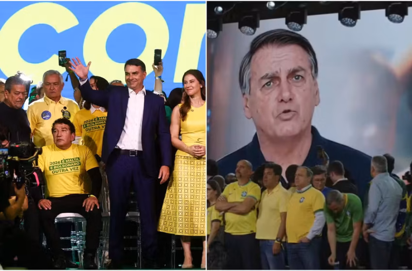  Defesa de Flávio Bolsonaro diz ao TSE que vídeo de IA com Jair Bolsonaro não configura pedido de voto
