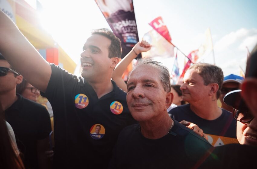  “Aqui é o time do trabalho”, diz Nabor na largada da campanha em Campina Grande