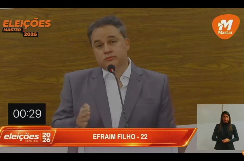  Efraim Filho defende escolas climatizadas e ensino integral para melhorar formação dos estudantes