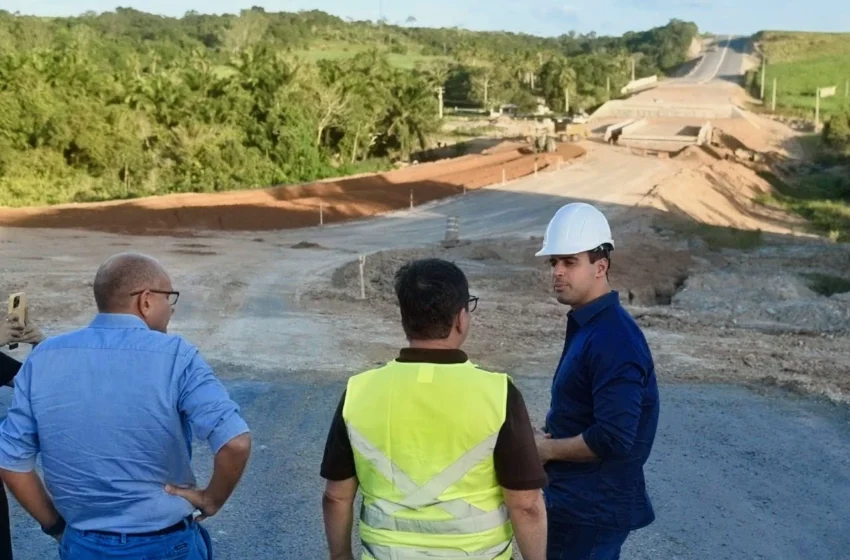  Lucas Ribeiro visita Arco Metropolitano e destaca importância da obra para Região Metropolitana de João Pessoa