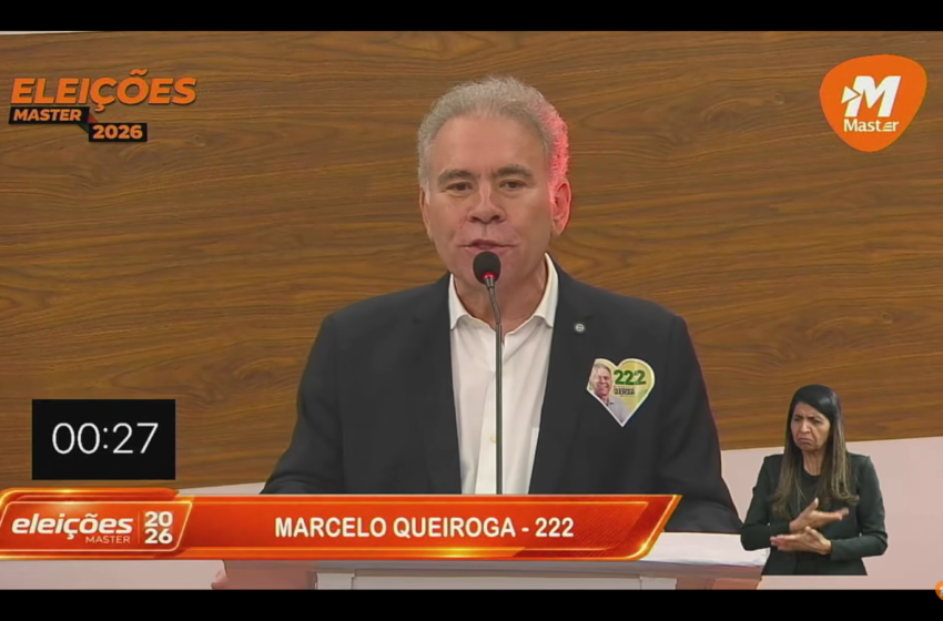  Marcelo Queiroga defende redução da maioridade penal durante debate da TV Master