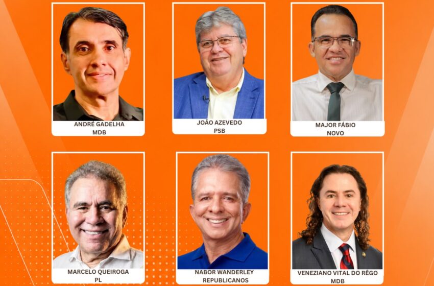  TV Master realiza debate com candidatos ao Senado pela Paraíba na próxima segunda-feira
