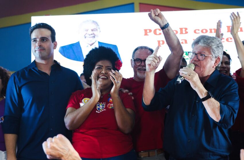  Convenção do PCdoB oficializa apoio a João Azevêdo para o Senado