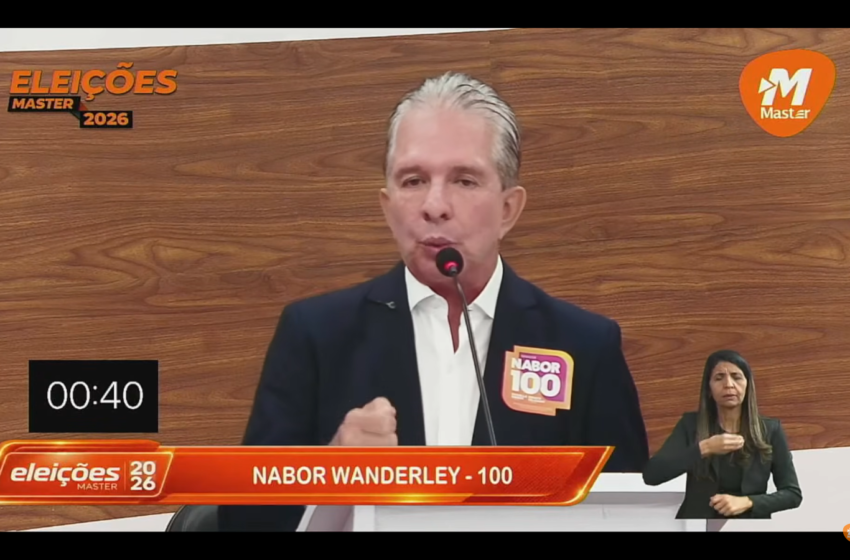  “Vamos levar nossa experiência para o Senado”: Nabor destaca sintonia com João em debate