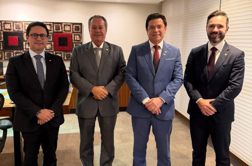  Presidente da FIEPB e Nordeste Forte se reúne com procurador-geral de Justiça do MPPB em Brasília