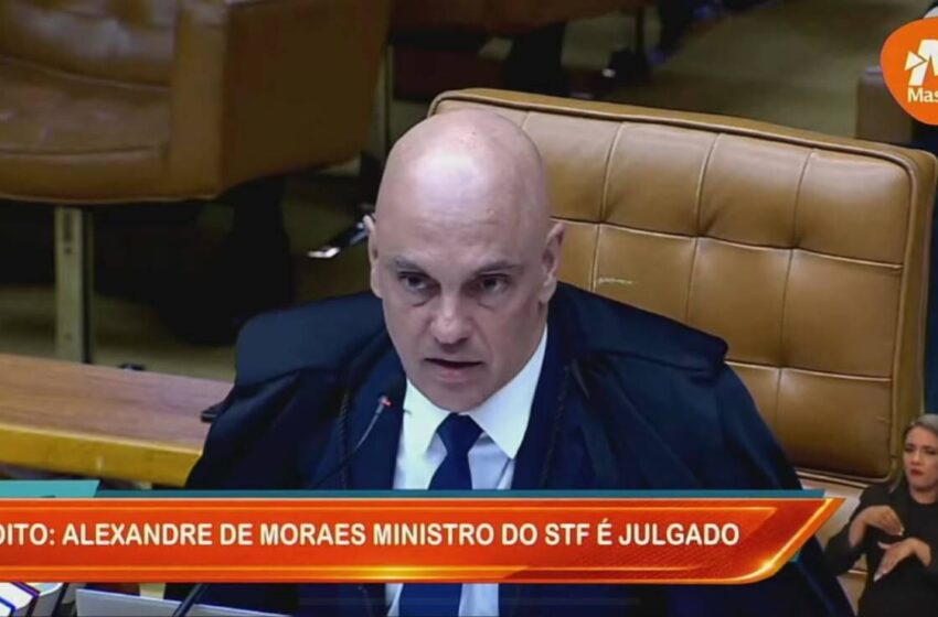  Moraes acusa perito de produzir “dossiê ilegal” contra ele com participação de jornalista