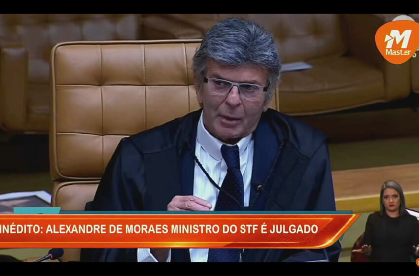  Fux vota contra julgamento conjunto dos casos de Moraes e Mendonça no STF