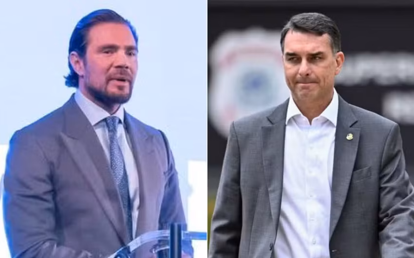  Flávio Bolsonaro retornou aos EUA em jato ligado a Vorcaro que depois foi usado por Moraes