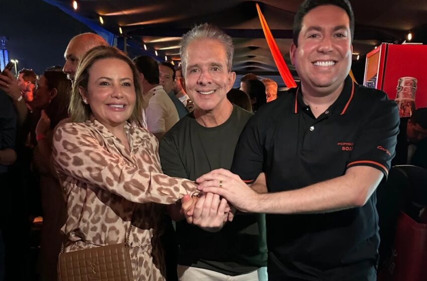  Felipe Leitão reafirma apoio a Nabor Wanderley para o Senado: “Estou 100% com você”