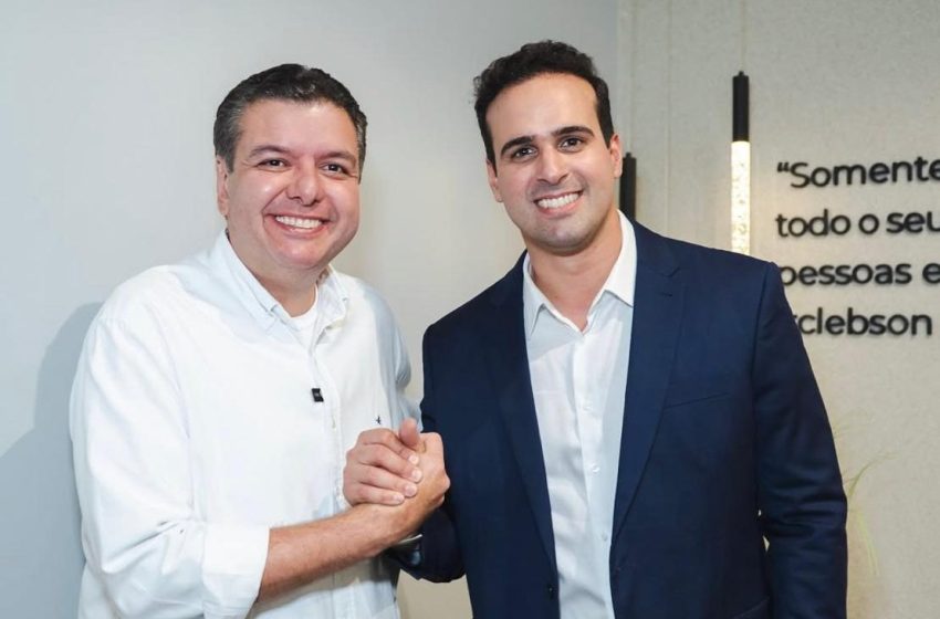  Lucas Ribeiro declara apoio à candidatura de Diego Tavares para deputado estadual