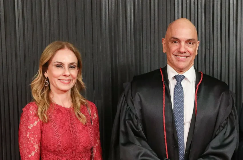  Moraes se declara impedido em ação que pede ao Senado registros de visitas de esposa e Vorcaro
