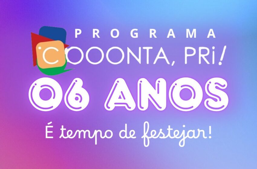  Conta Pri celebra 6 anos com festa solidária e arrecadação de brinquedos na TV Master