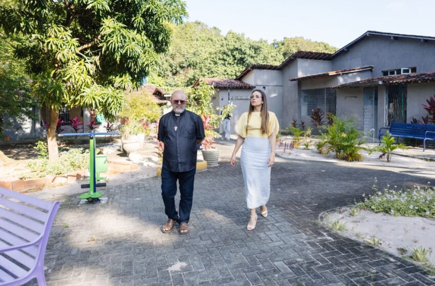  Primeira-dama Camila Mariz visita unidades de acolhimento e reforça apoio do Estado à assistência social
