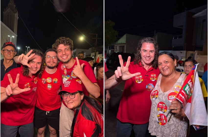  Veneziano participa de grande ato pró-Lula e à democracia em Sousa