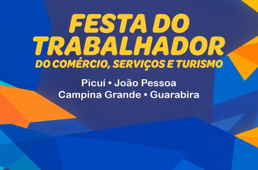  Sesc realiza Festa do Trabalhador do Comércio, Serviços e Turismo em quatro cidades da Paraíba