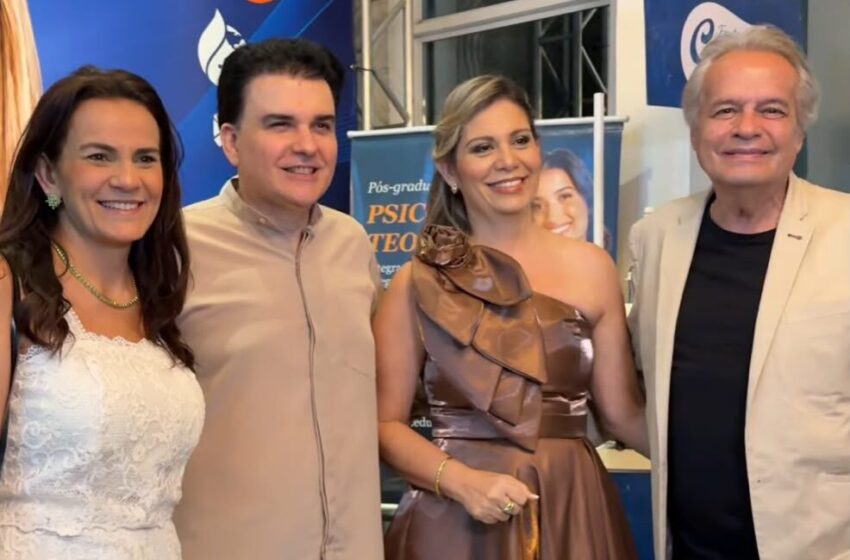  Alex Filho e Karina Costa marcam presença no 10º Congresso Cristão de Saúde Mental