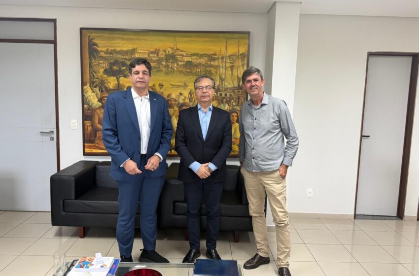  TCE-PB e Rodrigo Soares, presidente do Sebrae, reforçam parceria para fortalecer pequenos negócios nos municípios
