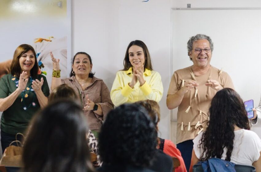  Primeira-dama Camila Mariz encerra programação do Labin com artesãos de João Pessoa