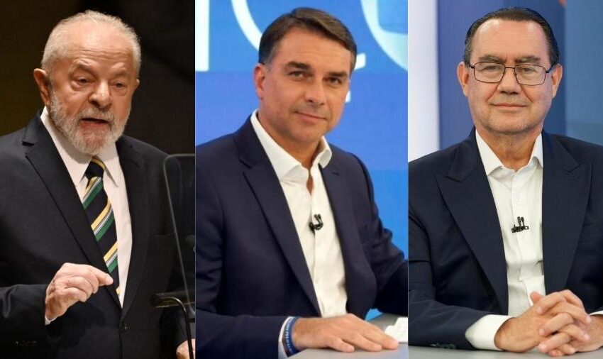  Real Time Big Data também confirma disparada de Cury e, em cenário de segundo turno, Lula e Flávio voltam a ter exatamente o mesmo percentual; Confira os números
