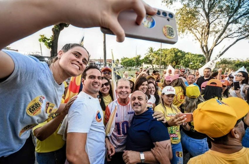  Em João Pessoa, Lucas Ribeiro reúne militância no Valentina na véspera do primeiro turno